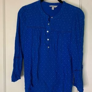 Lucky Brand Dark Blue Top Size S/P
